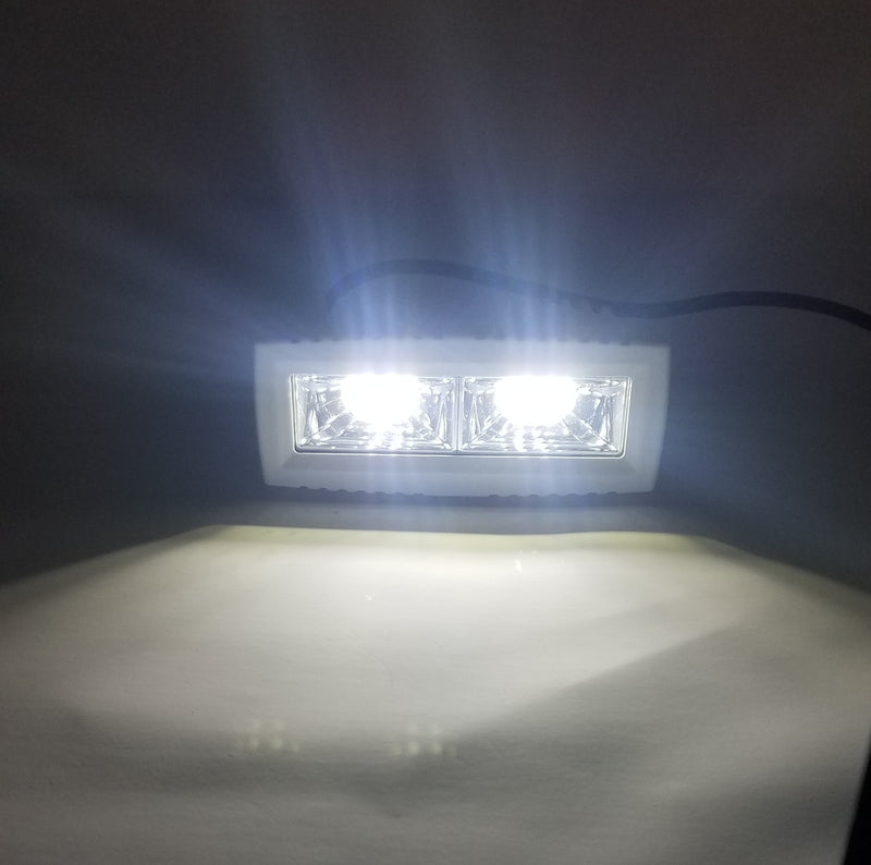 Aurora 4 Inch LED Marine Spreader Light - 1,800 Lumens Wide Angle Beam