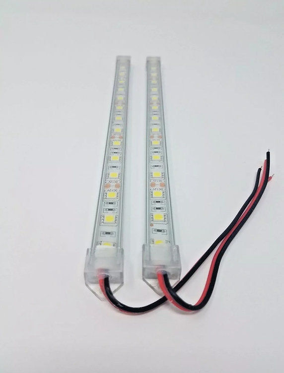 2 PACK - Rigid Marine LED Light Strip Aluminum Housing Under Gunnel Light  12v