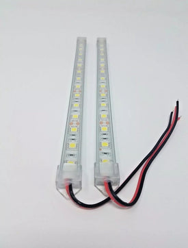 2 PACK - Rigid Marine LED Light Strip Aluminum Housing Under Gunnel Light 12v DC | Boat Led Lights | Marine LED Lights | LED Lights for Boats
