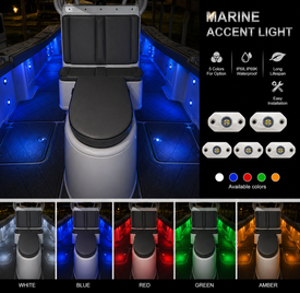 Marine Accent Lights | LED Deck Light | CREE LEDs