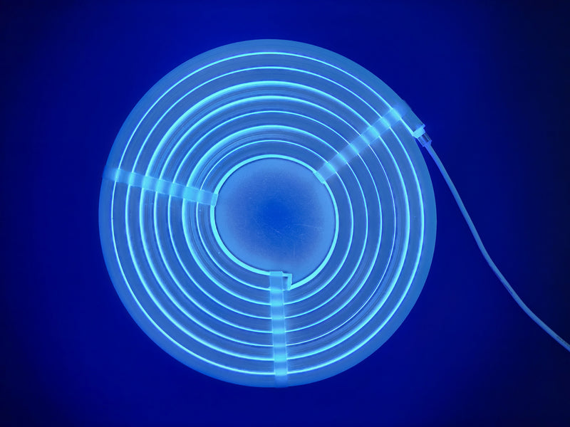 RBW Neon Flex LED Light | Internal Driver | IP67 Waterproof Under Gunnel LED | Boat Accent Courtesy Light 12V Volt | Multi Color White-Red-Blue | NO Controller Needed