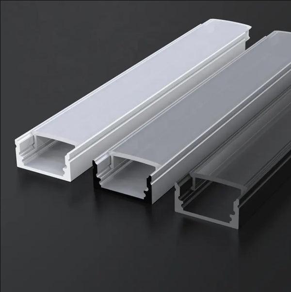 12MM Rigid Aluminum U Channel for SMD5050/SMD3528 IP68 LED Strips