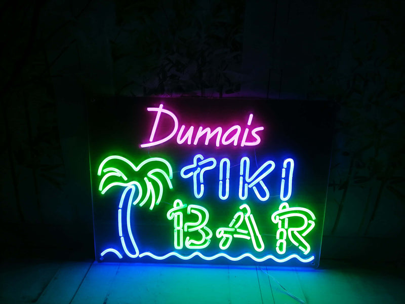 Customized Family Name Tiki Bar LED Neon Sign