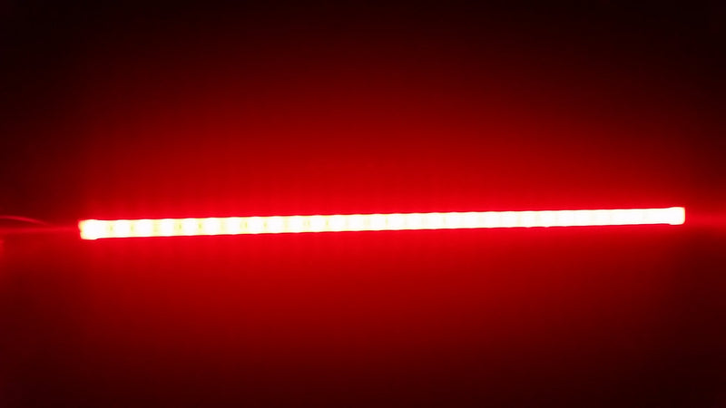 2 PACK - Rigid Marine LED Light Strip Aluminum Housing Under Gunnel Light 12v DC