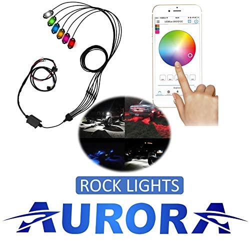 Aurora Multi Color RGB LED Rock Light Kit