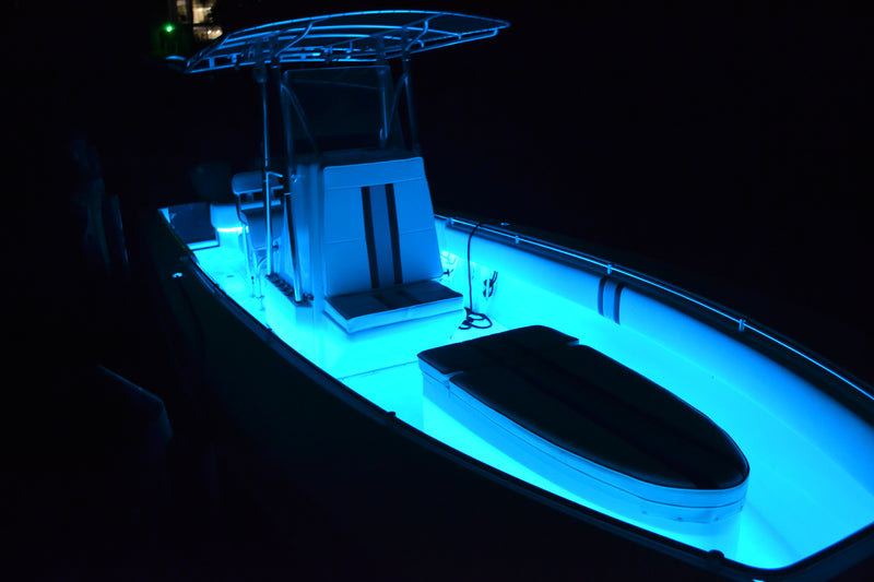 Marine LED Strip RGB Color Changing Boat LED Light Kit
