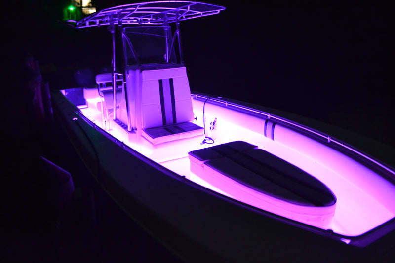 Led Boat Lights, 12V 5M/16.4FT Waterproof Marine LED Strip Light Boat  Interior Light, Boat Deck Light, Under Gunnel Lights for Night Fishing Boat  