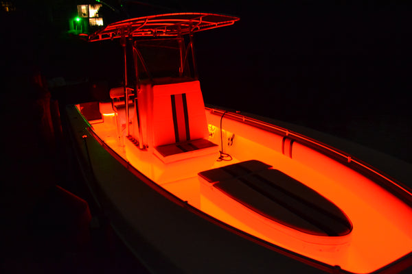 Marine LED Strip RGB Color Changing Boat LED Light Kit