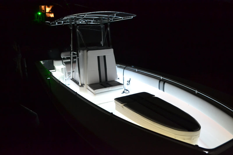 Marine LED Strip RGB Color Changing Boat LED Light Kit