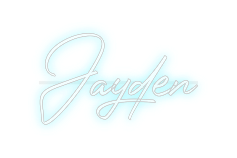 Custom Neon: Jayden